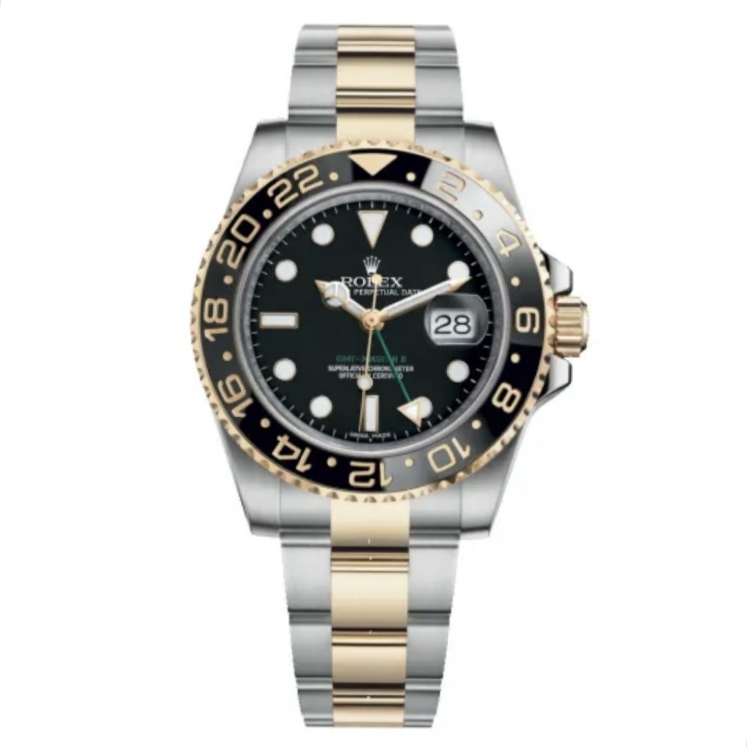 99新 Rolex/劳力士 18年全套/格林尼治系列116713小绿针