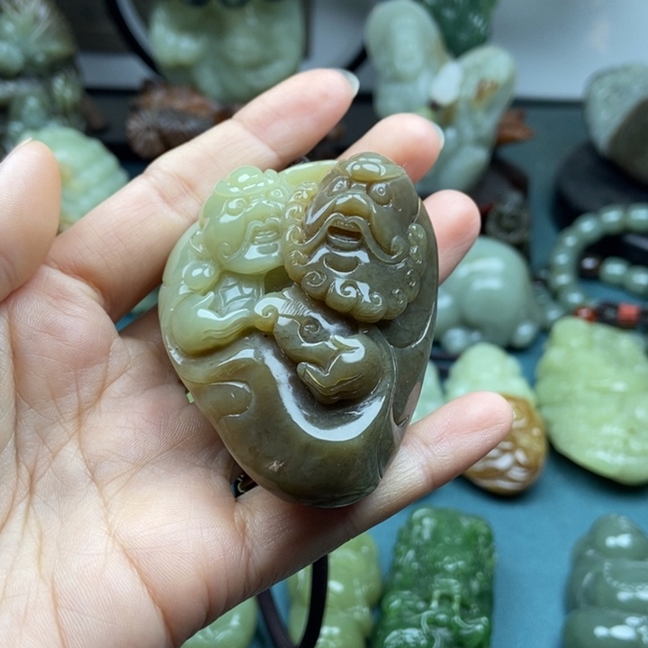 和田玉把件未镶嵌