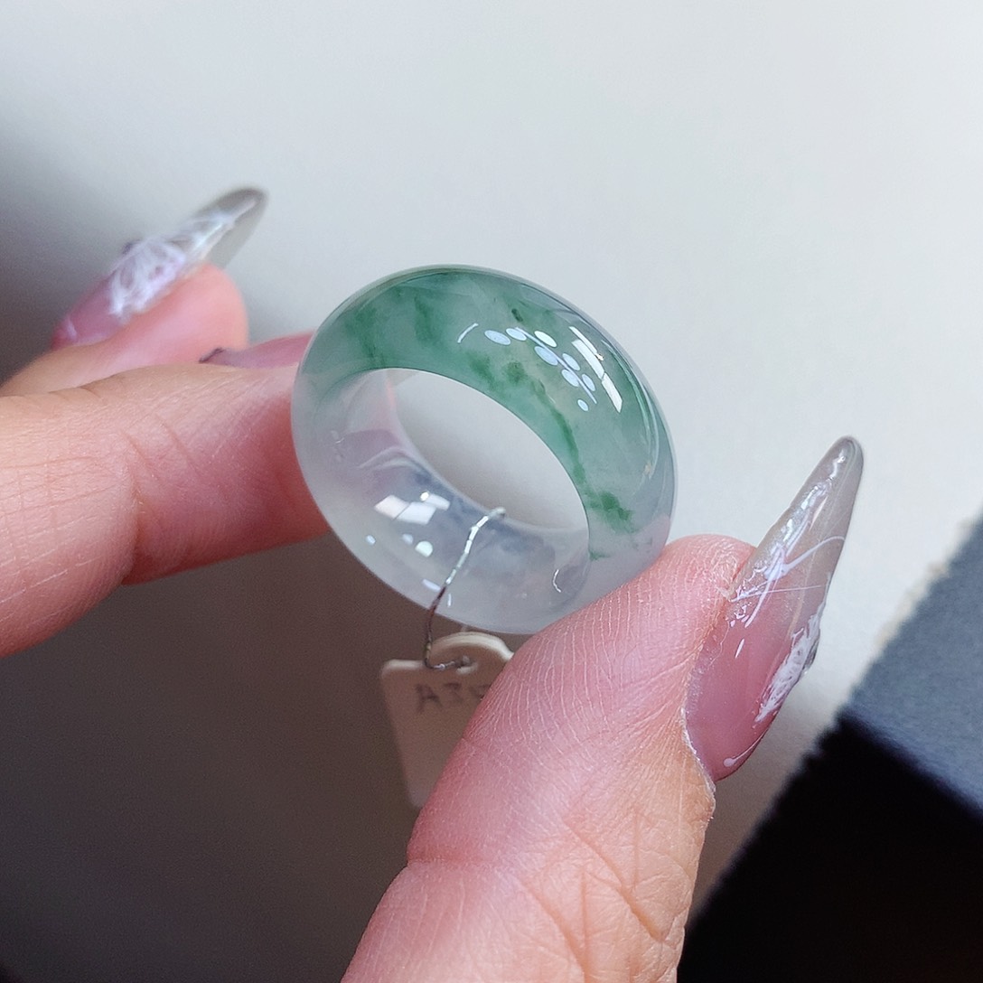 翡翠戒指未镶嵌17号