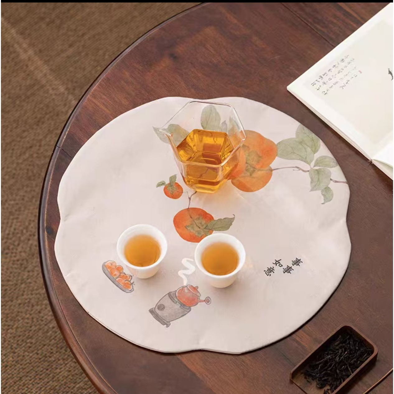 瓷器专属文艺茶垫（不包含杯具）