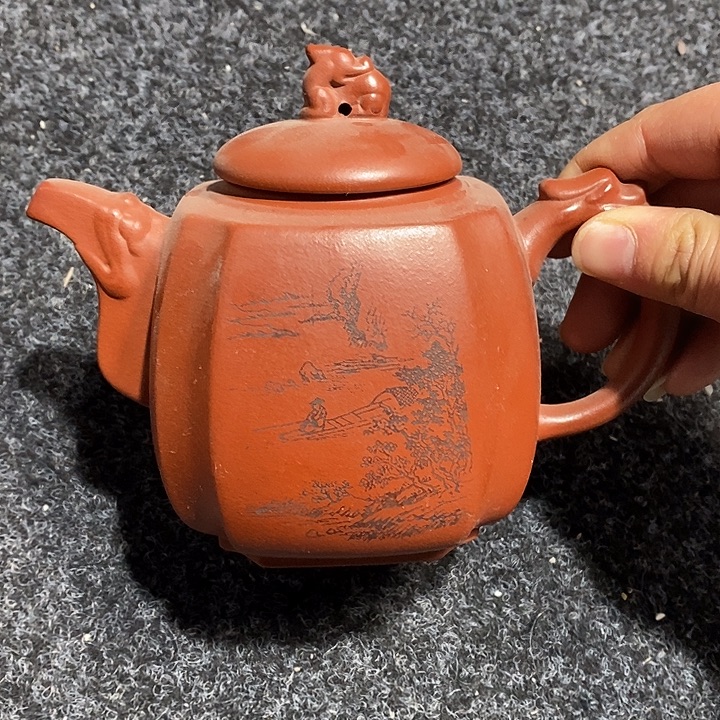 茶壶紫砂微瑕微瑕