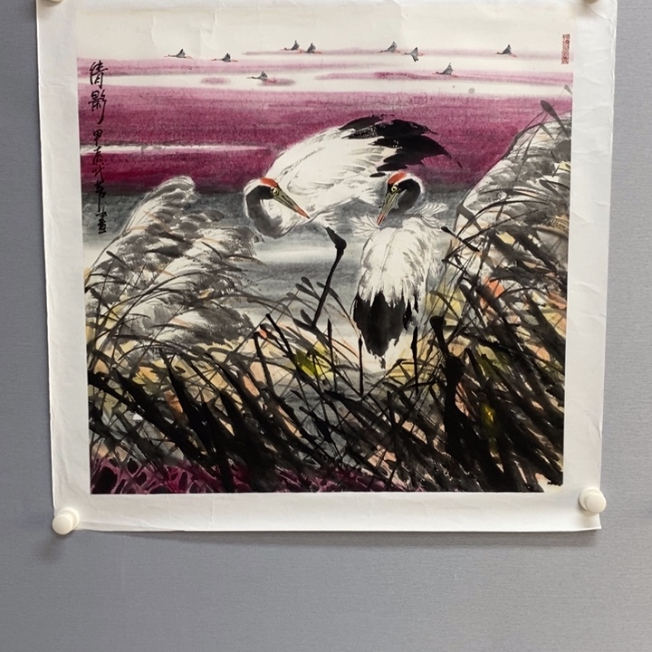 国画亲笔手绘原创