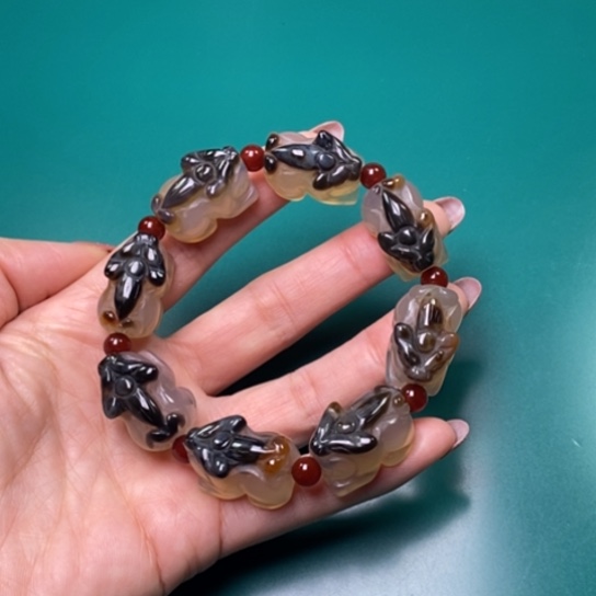 玛瑙/玉髓未镶嵌手链