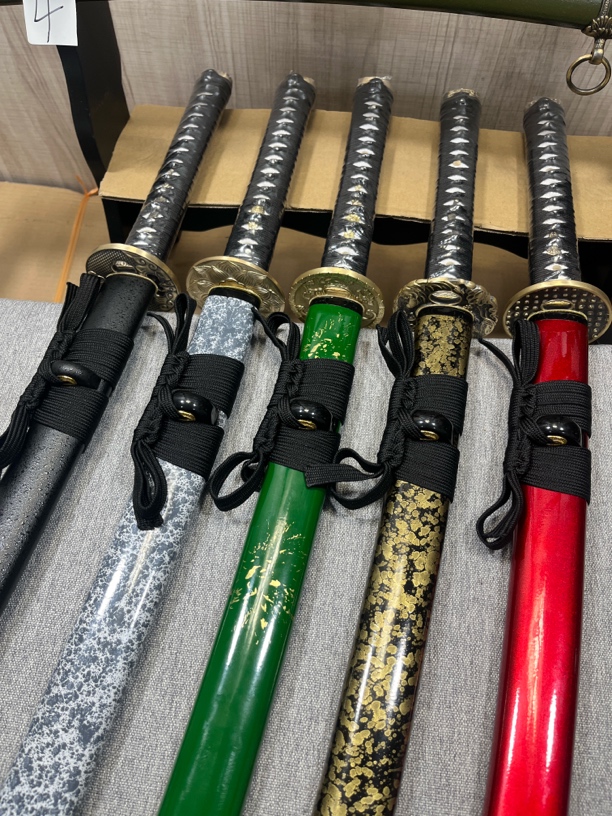 龙泉手工锻打刀剑定制（长款黄铜装具亮面款）专拍链接