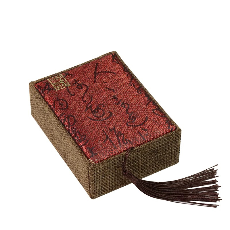 居家摆件流苏收纳盒