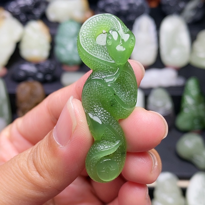 【闪购商品】和田玉（碧玉）挂件未镶嵌