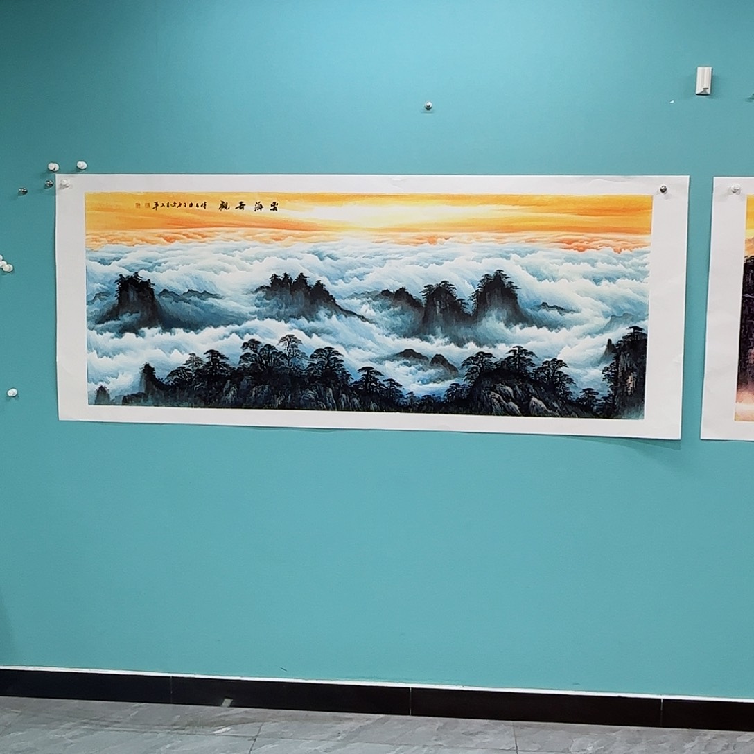 国画李文军教授作品