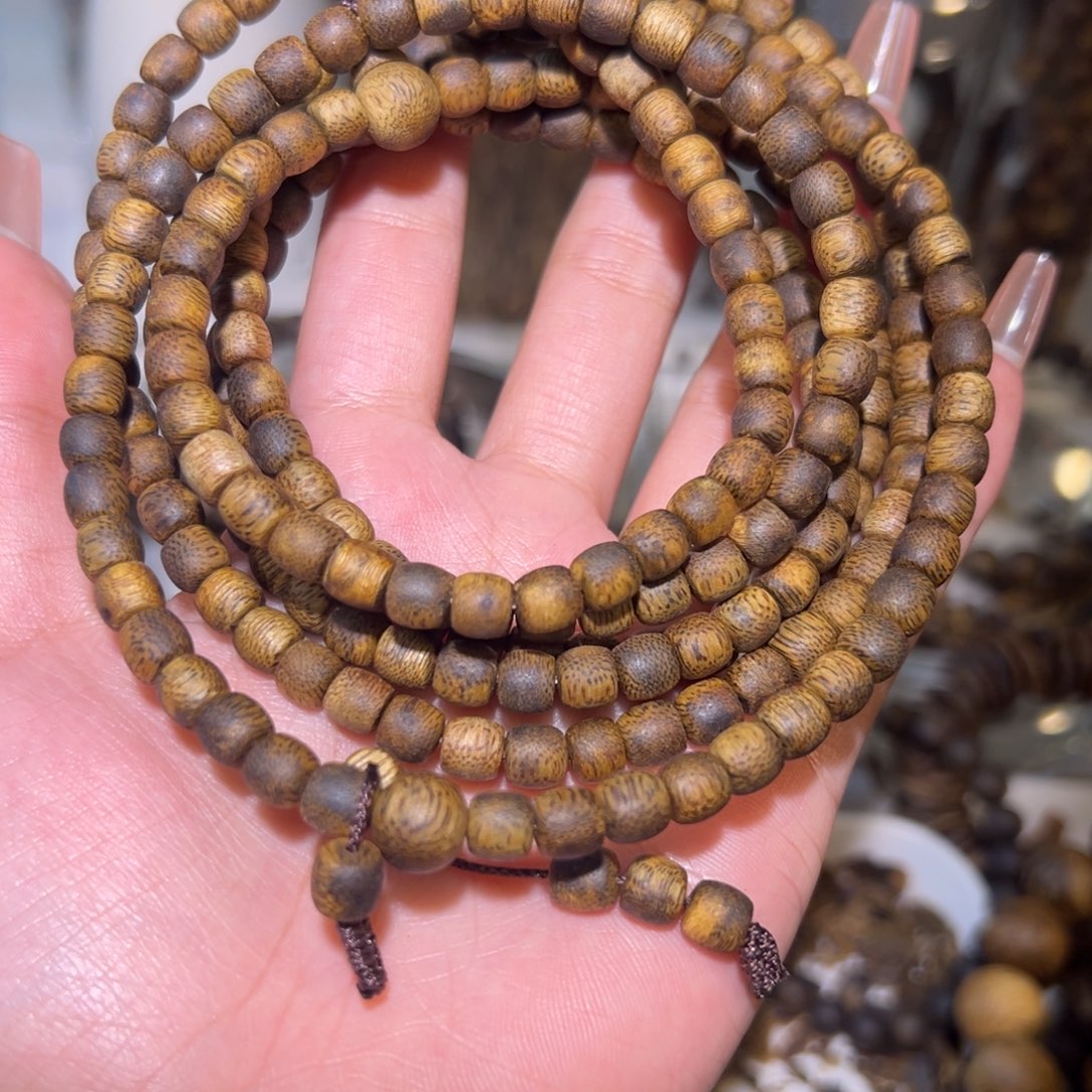 沉香手串奇楠沉香多样性发货一条紫奇楠14克