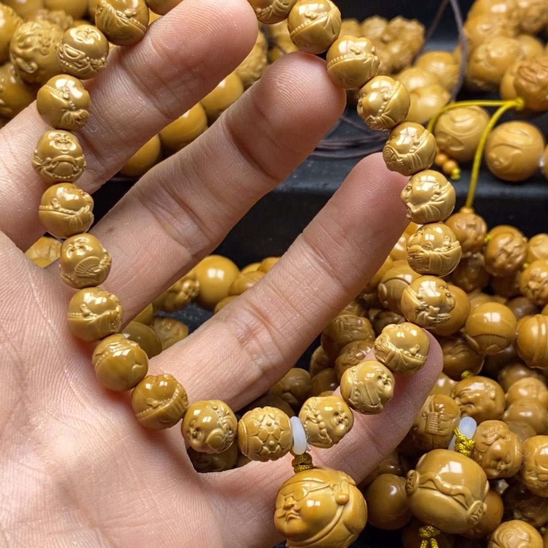 猴头核桃吊坠小尺寸弥勒佛0.9