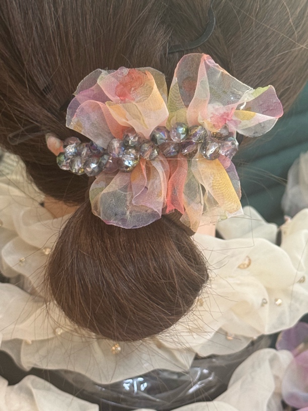 女手工极简风休闲风妞妞夹简约甜美