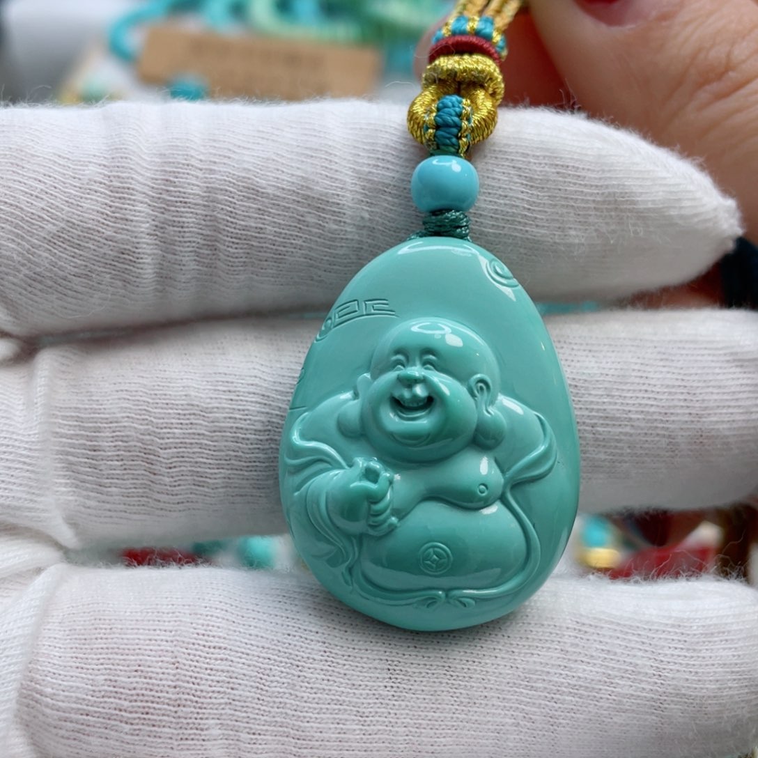 绿松石珠宝奇石未镶嵌