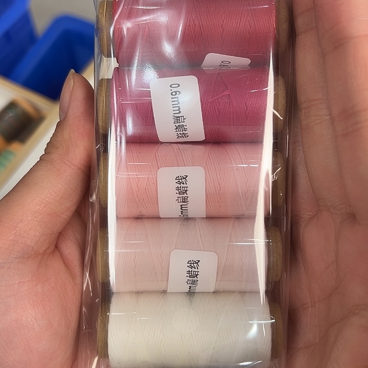 棉（0.6纯色扁蜡线图片色5卷）