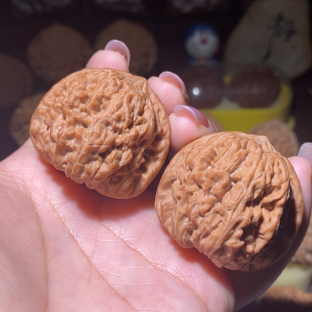 文玩核桃吊坠全品平谷凹底40