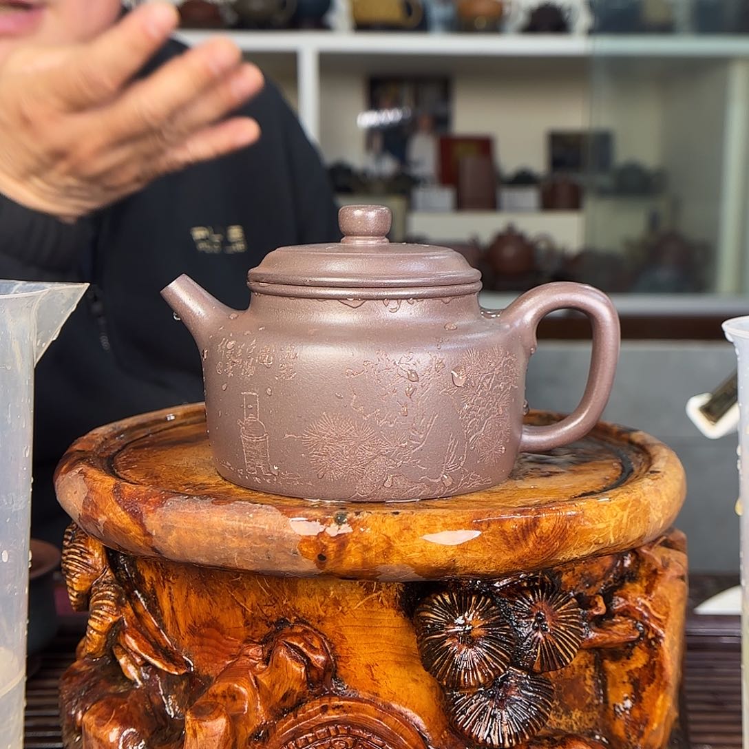 紫砂茶壶刘华良老师。300c