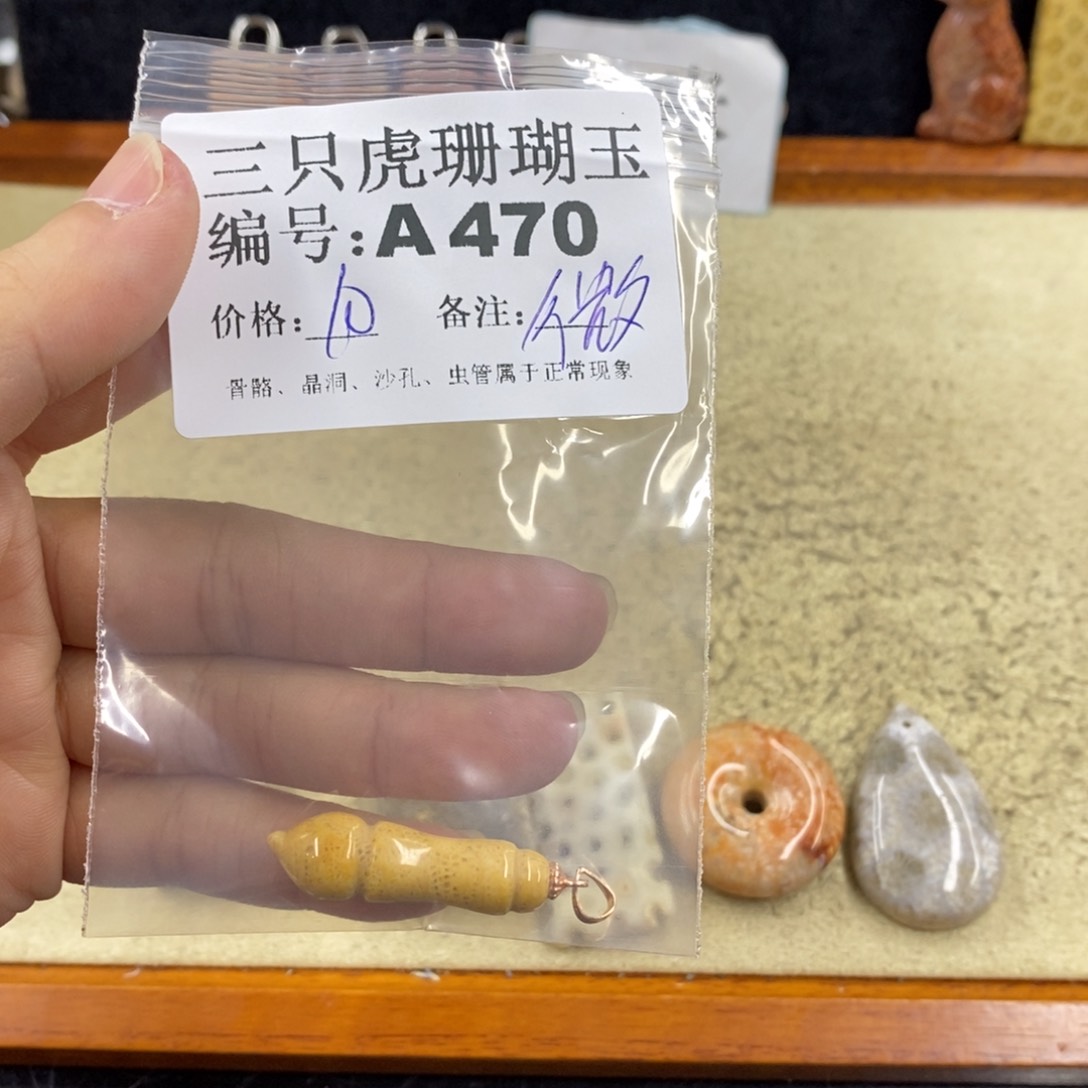硅化珊瑚（珊瑚玉）1未镶嵌?****?