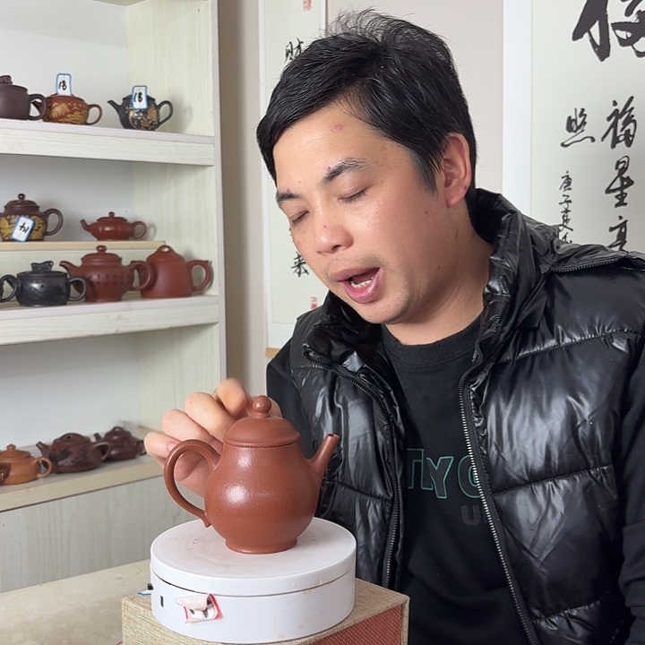 紫砂茶壶宜兴原矿紫砂茶壶容量200cc