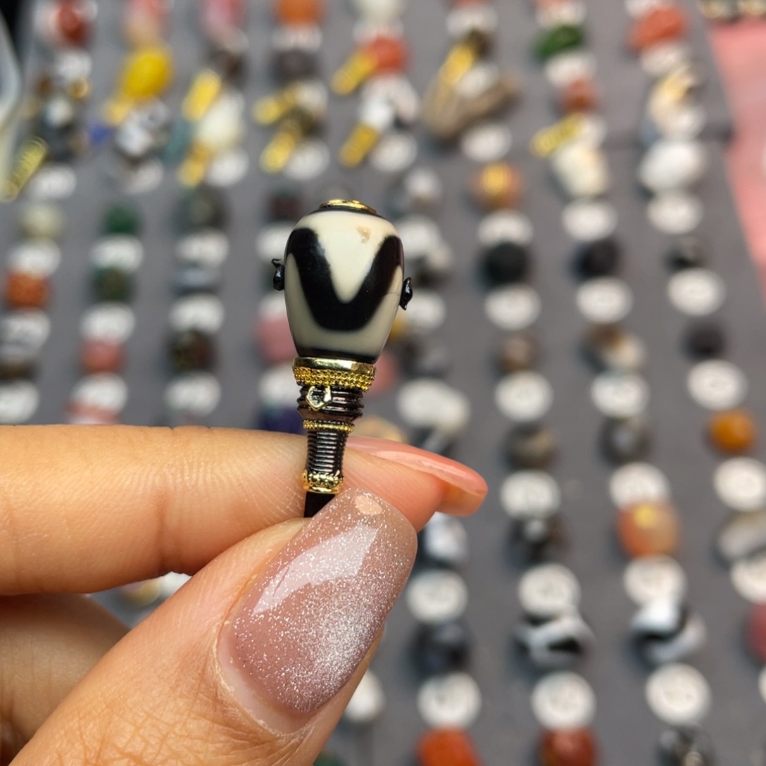 玛瑙/玉髓配饰合金