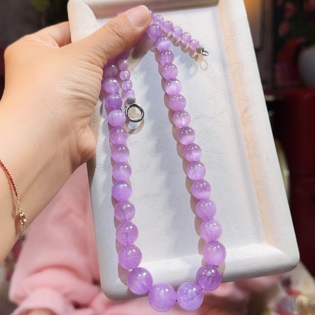 锂辉石项链未镶嵌项链