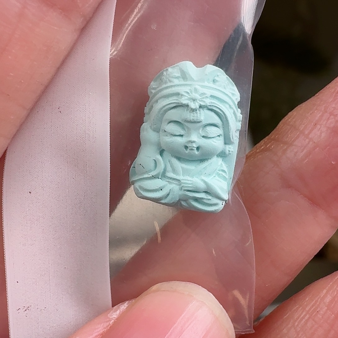 绿松石珠宝奇石未镶嵌