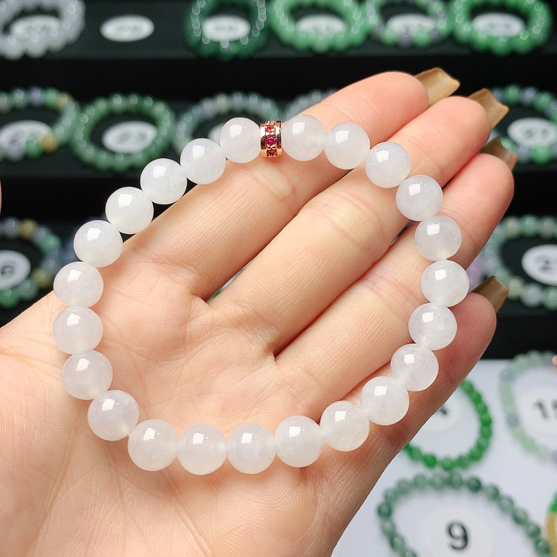 翡翠手链未镶嵌m*j翡翠