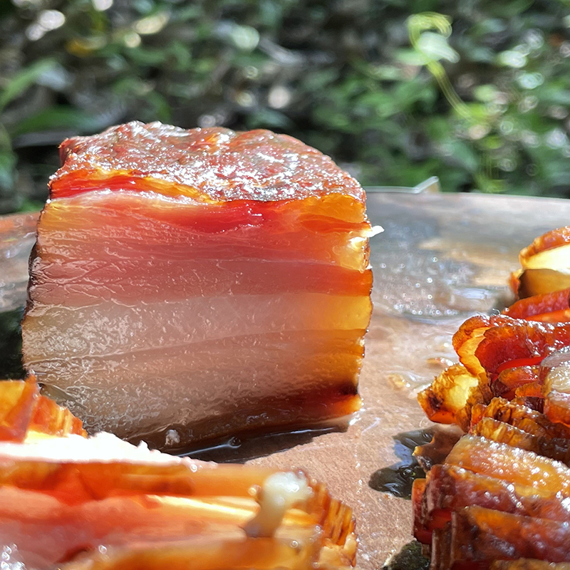 （计量称重）正宗腊味腊肉（现场称重一称一拍）重庆烟熏柴火腊肉