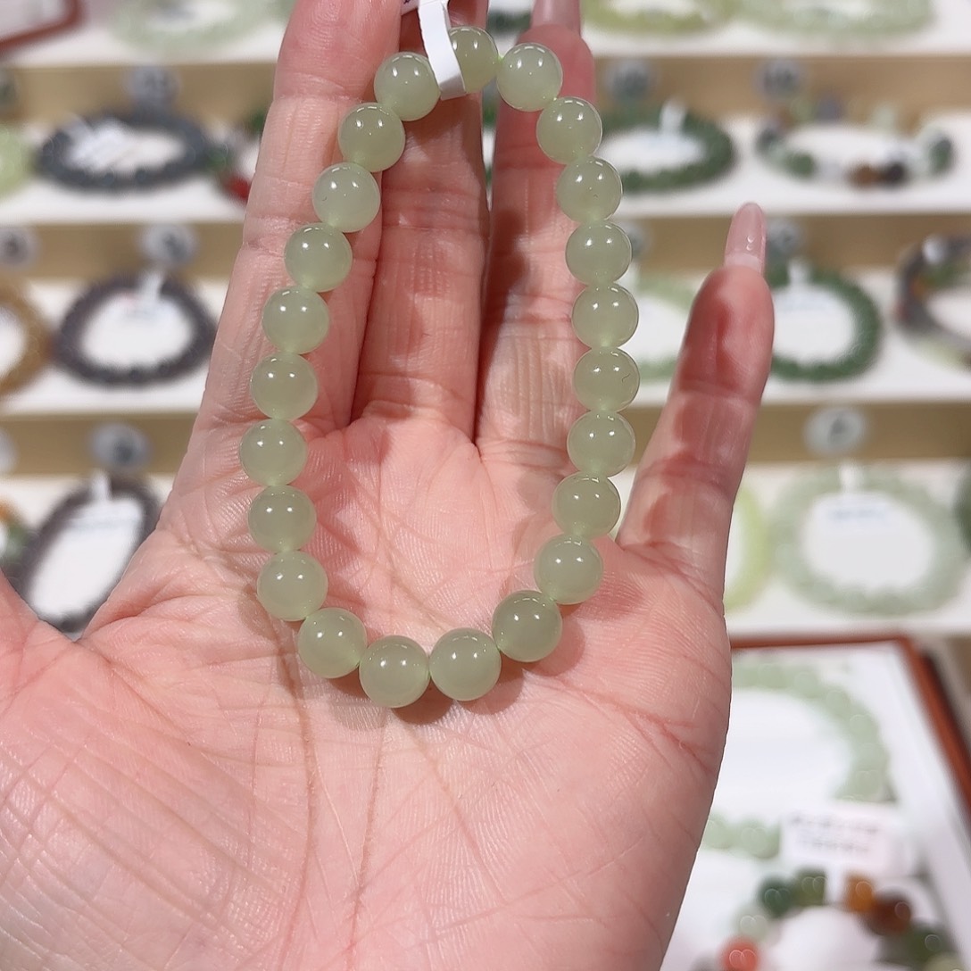 和田玉手链未镶嵌