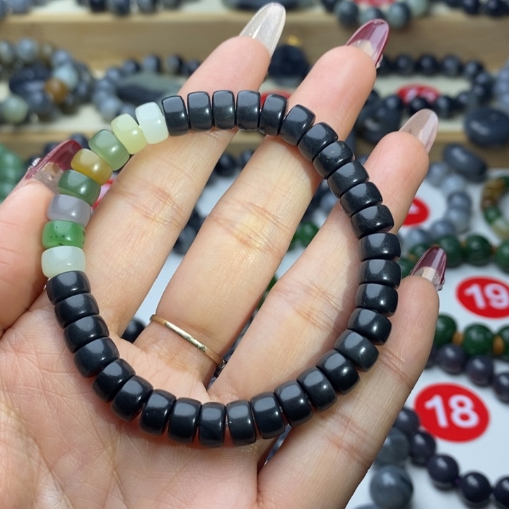 和田玉手串未镶嵌