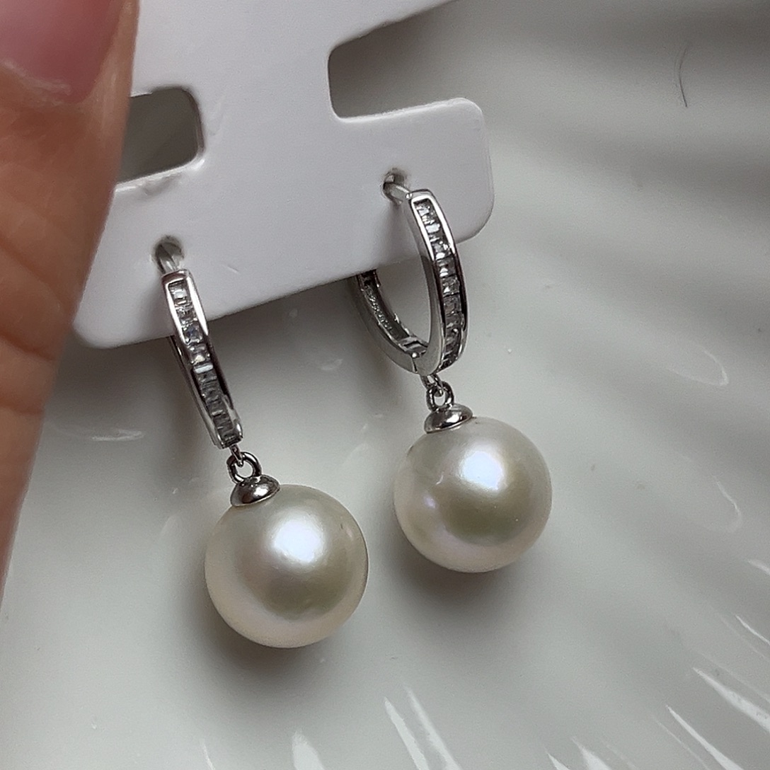 未镶嵌淡水珍珠耳饰