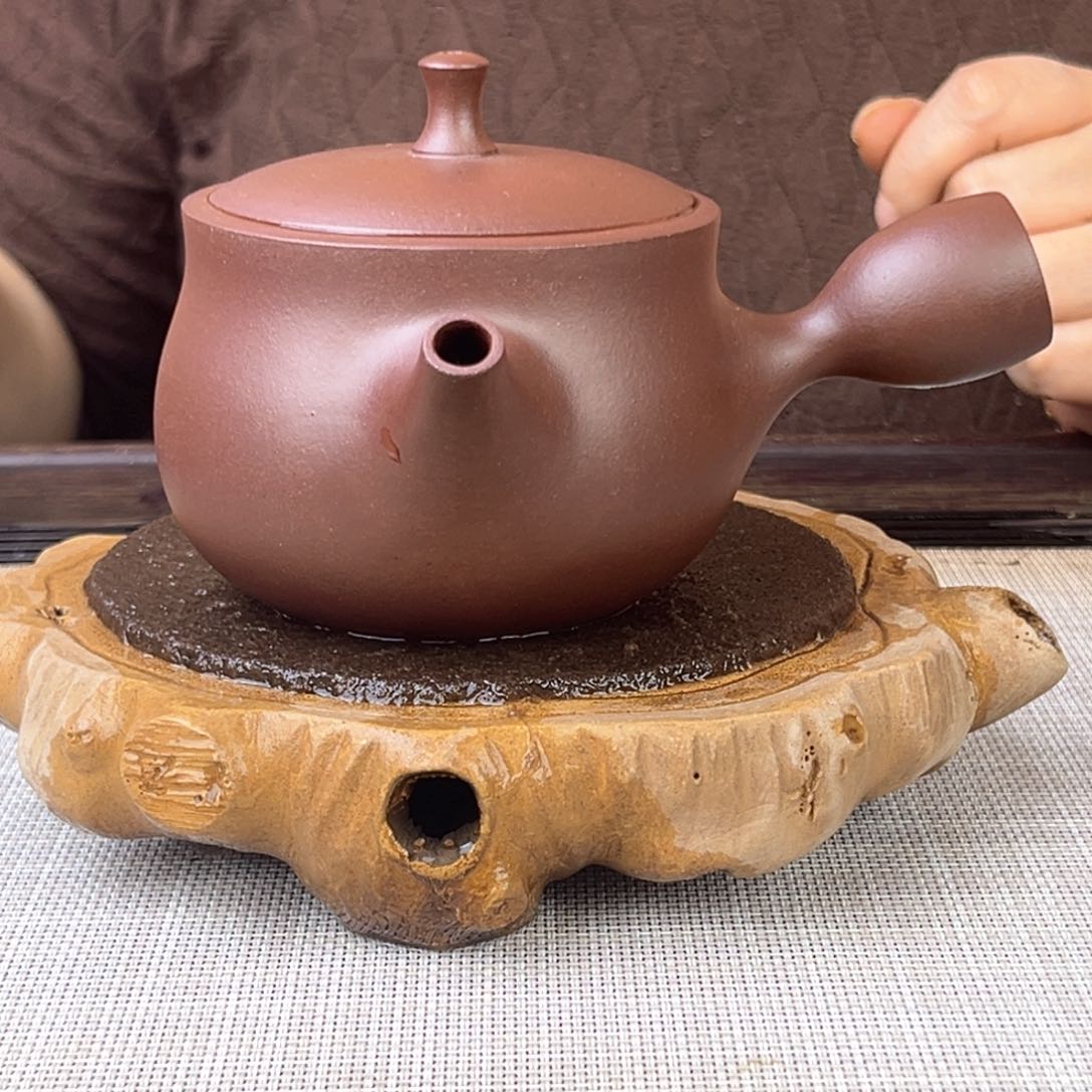 紫砂茶壶宜兴紫泥220cc