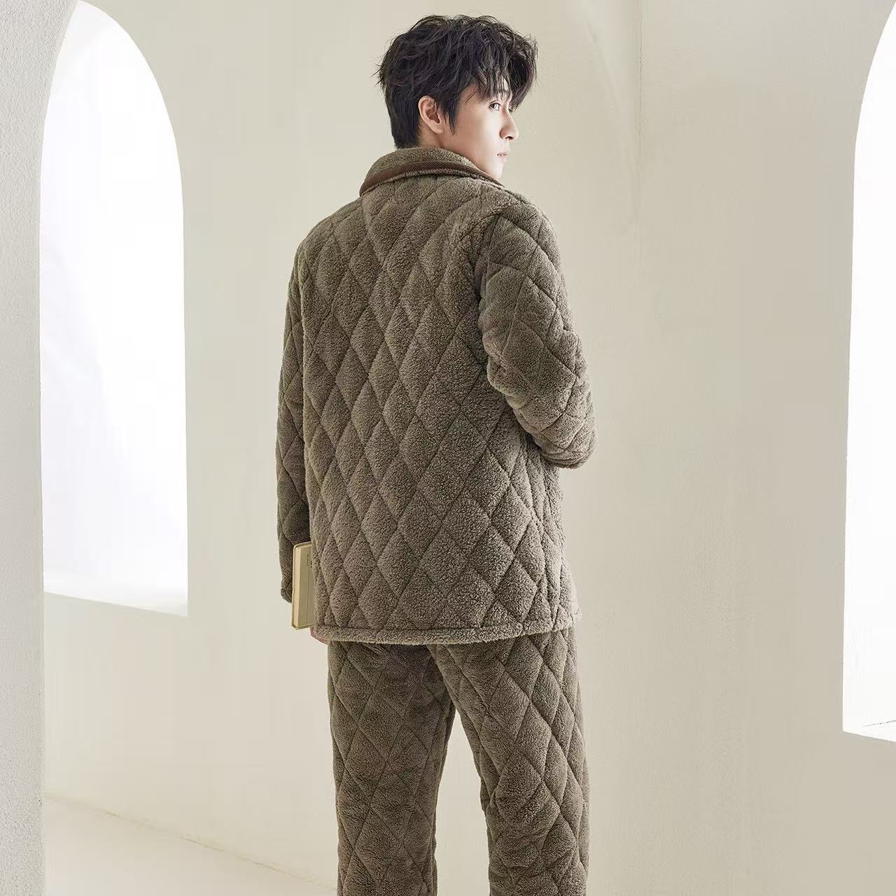 芬腾睡衣加绒加厚套装直播间专用