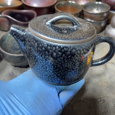 茶盏建阳建盏全品茶壶