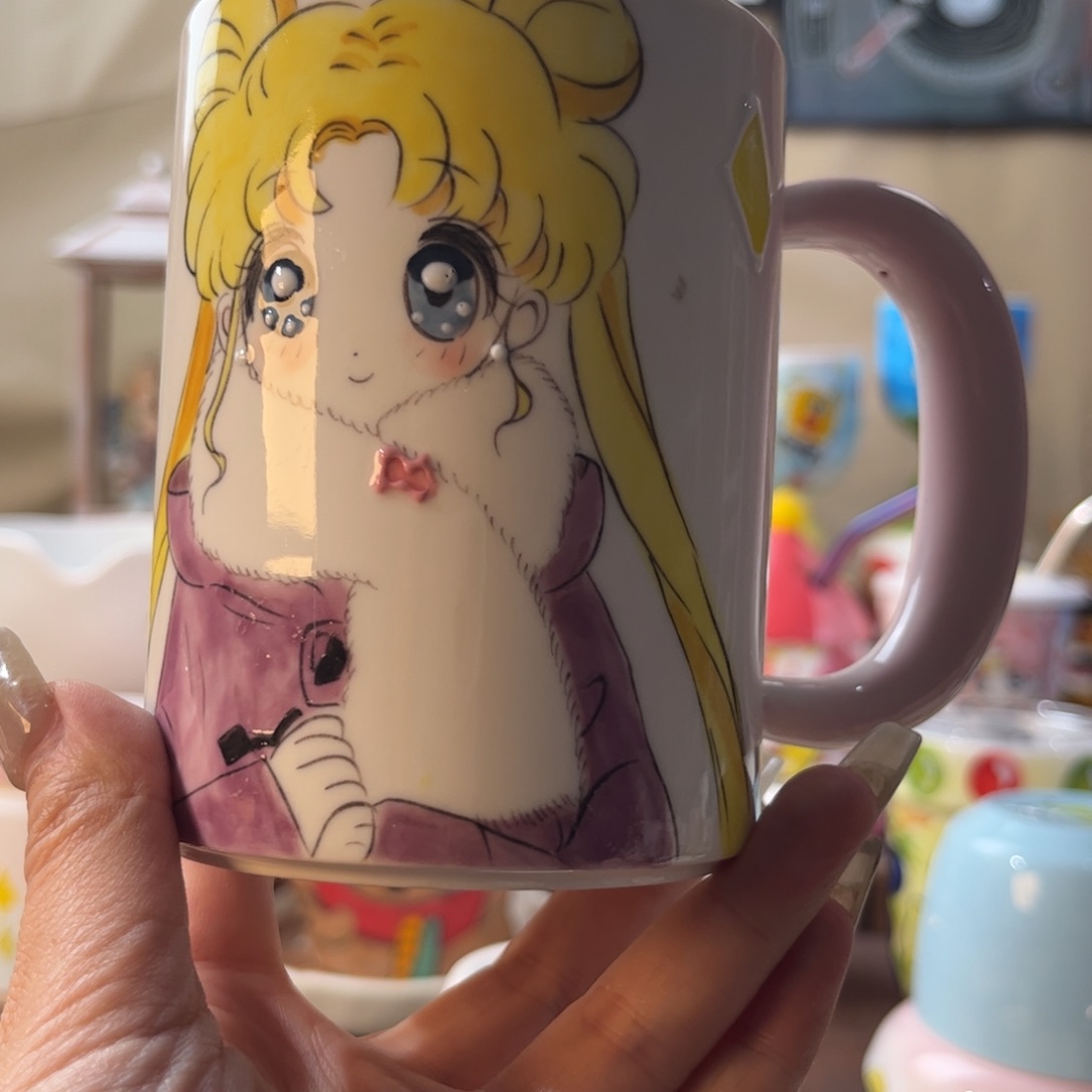 杯景德镇陶瓷手绘水杯