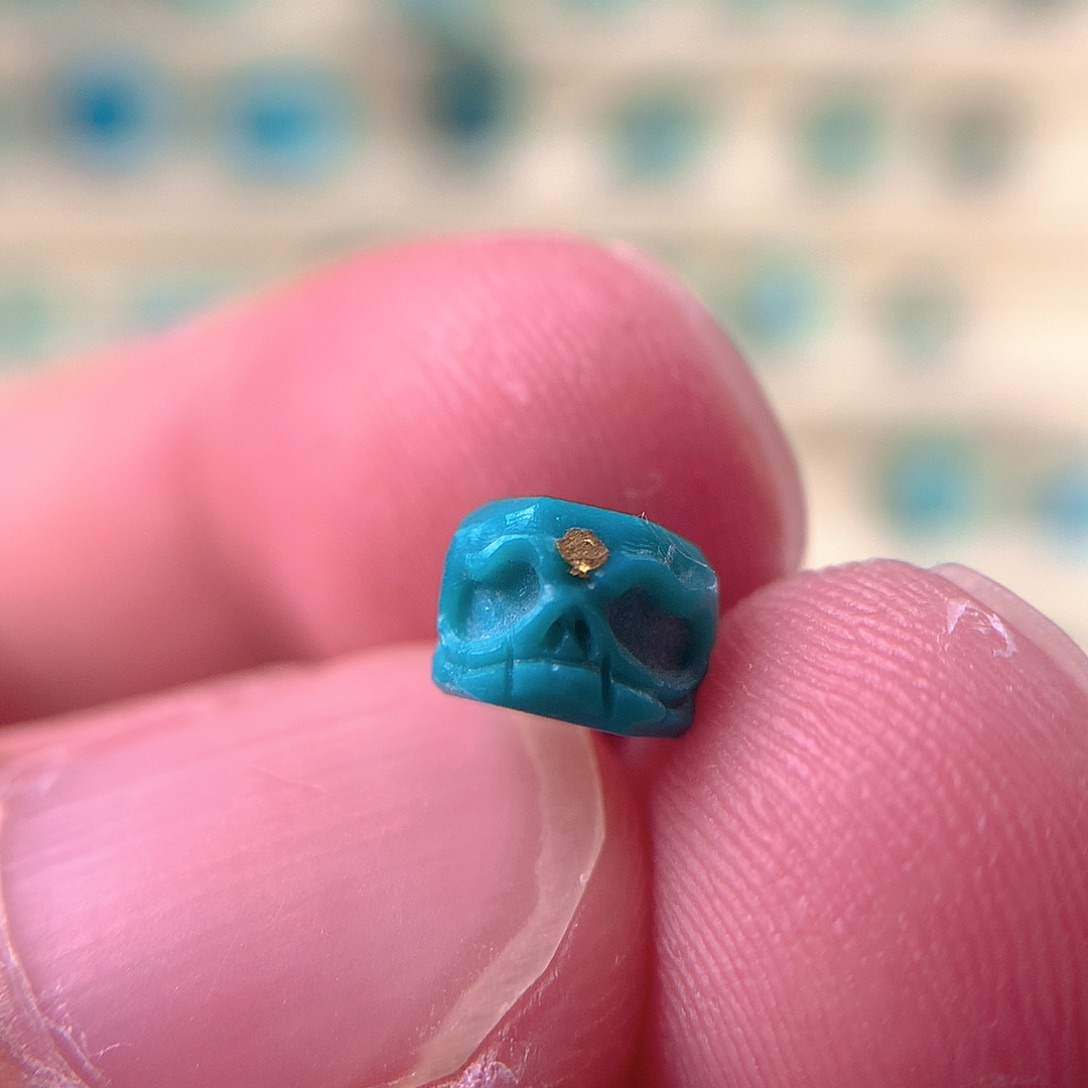 未镶嵌绿松石珠宝奇石