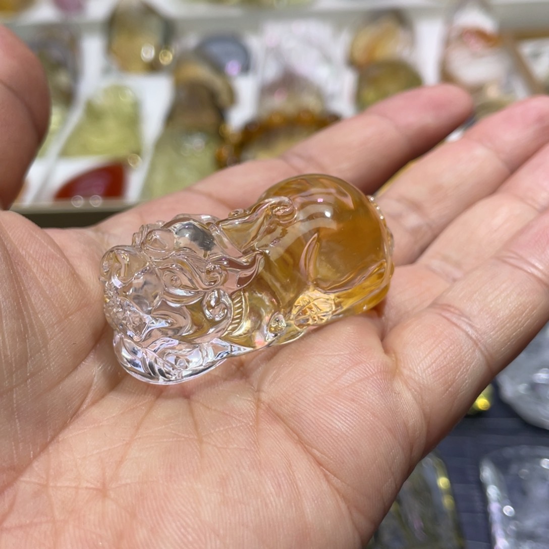 水晶颈饰未镶嵌定制