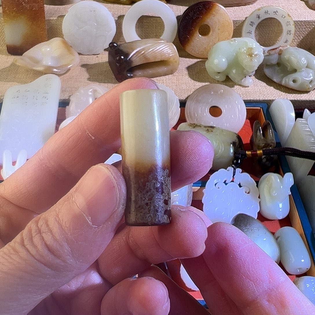 和田玉（糖玉）未镶嵌挂件