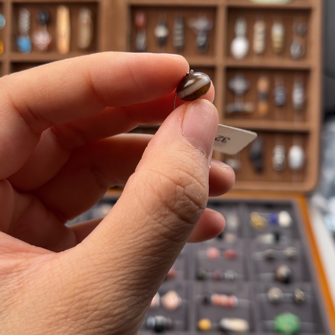 玛瑙/玉髓未镶嵌吊坠(不含链)