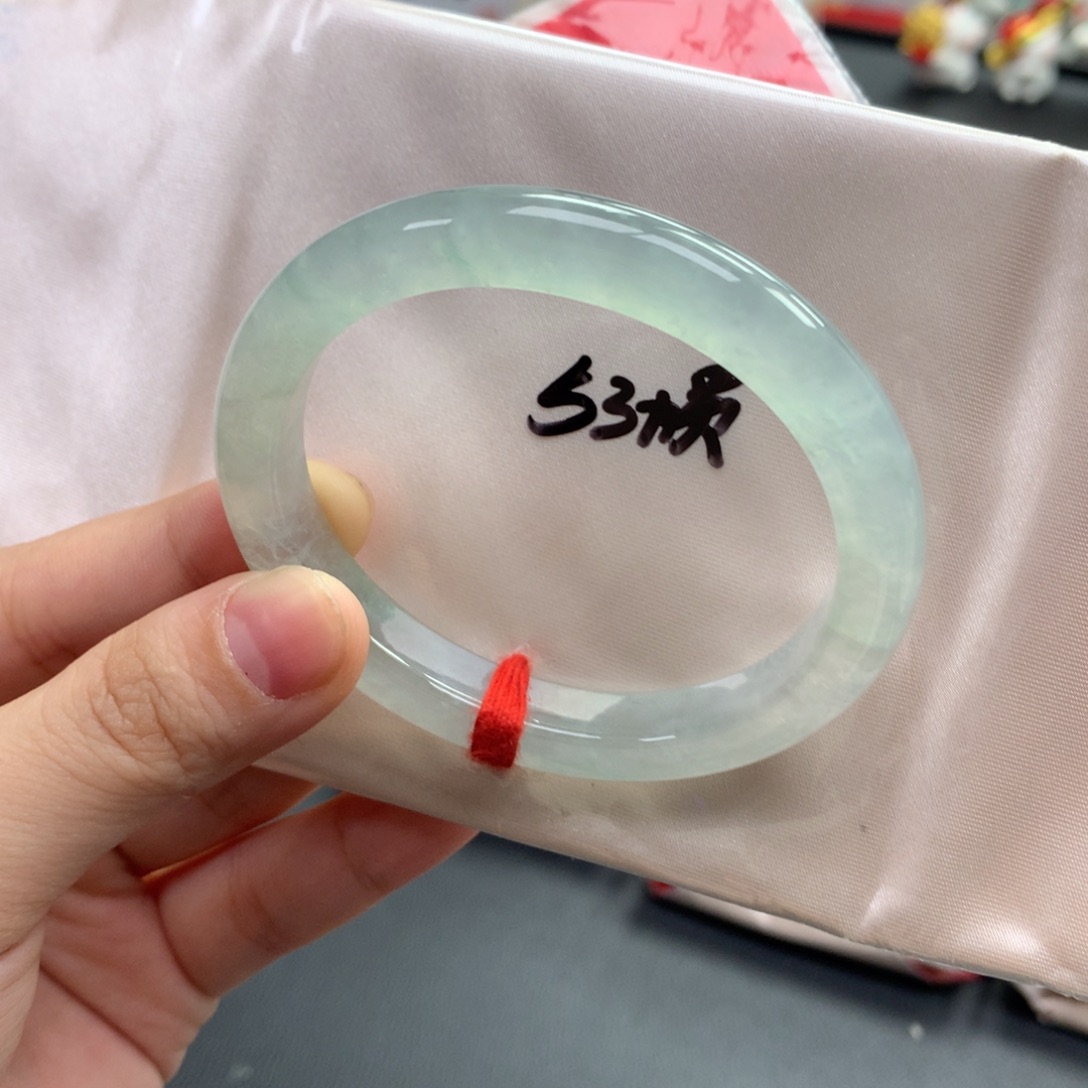 翡翠未镶嵌手镯3号贵妃