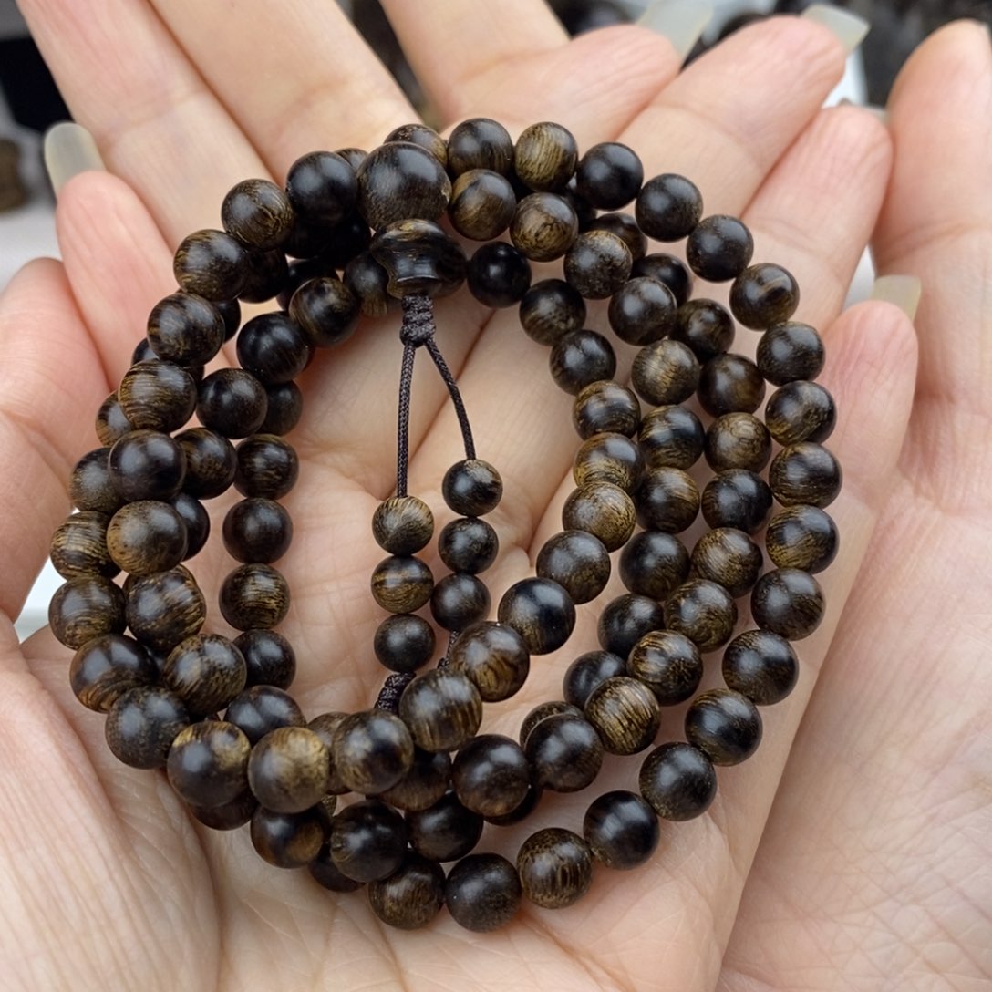 沉香手串@*娜越南芽庄白奇楠