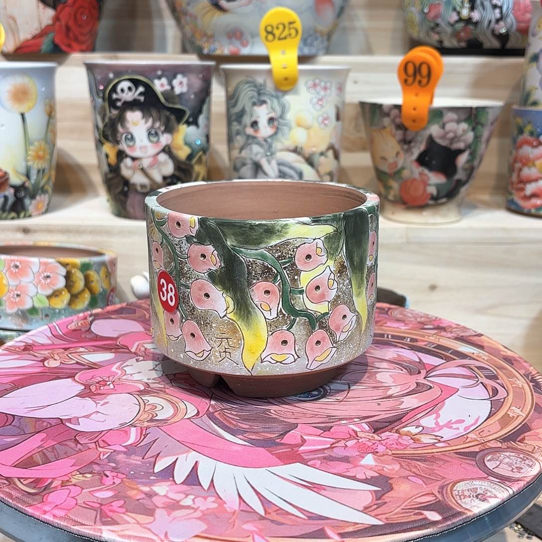 紫砂花盆手工花盆默认微瑕10/9