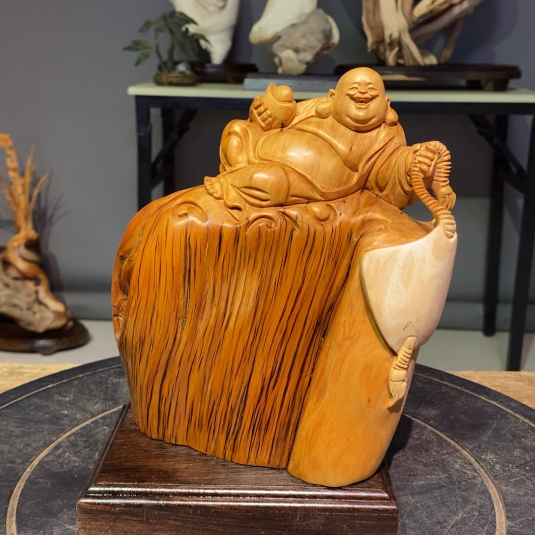 柏木（崖柏）崖柏木雕刻