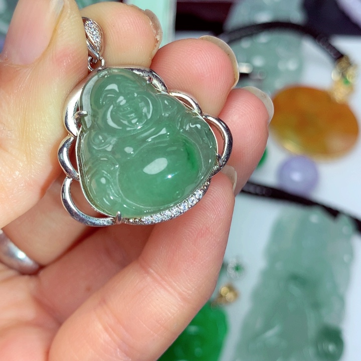 翡翠吊坠(不含链)未镶嵌