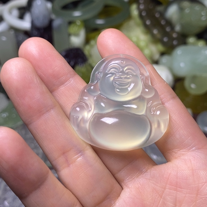 岫玉天然岫玉挂件未镶嵌A*风