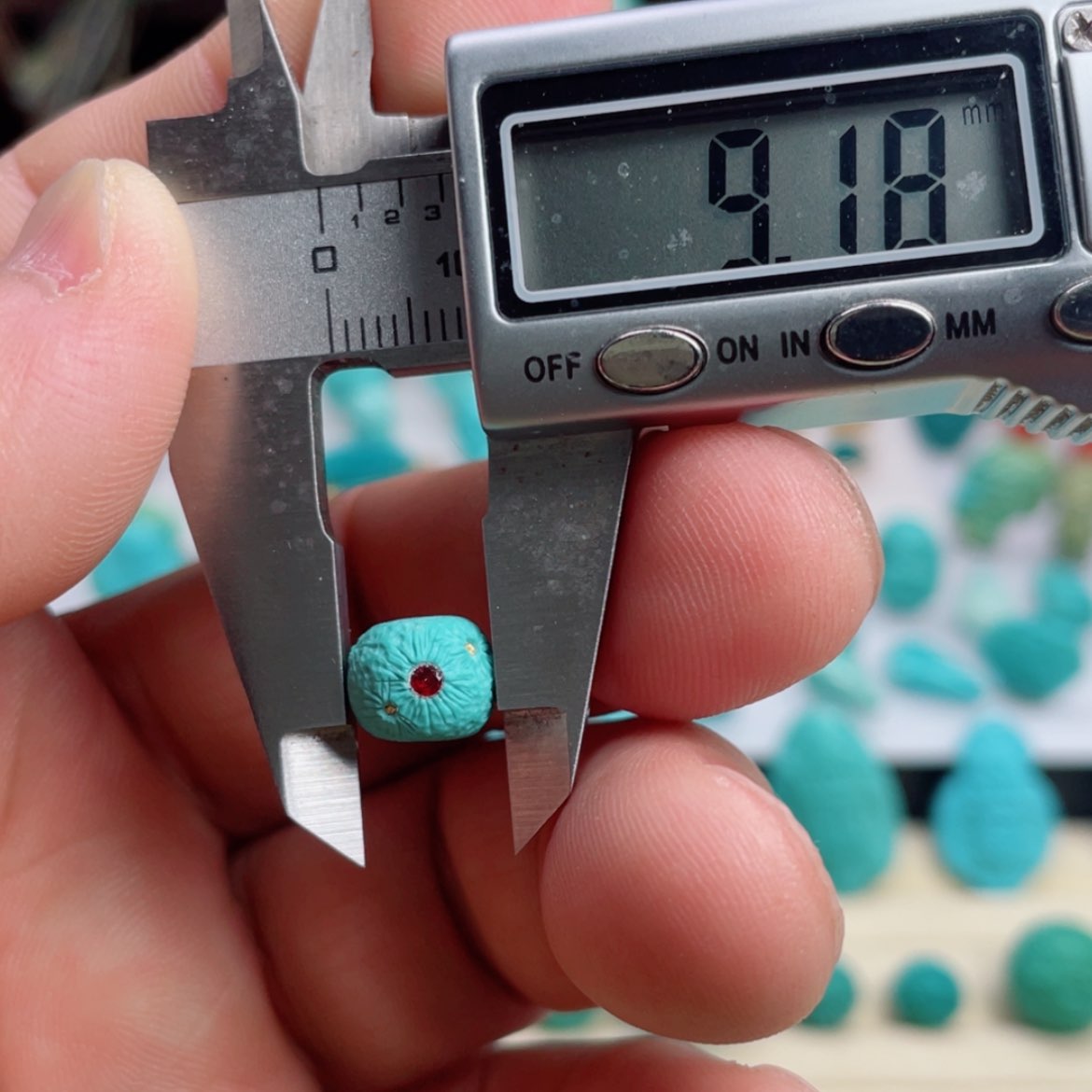 【闪购商品】绿松石吊坠(不含链)未镶嵌