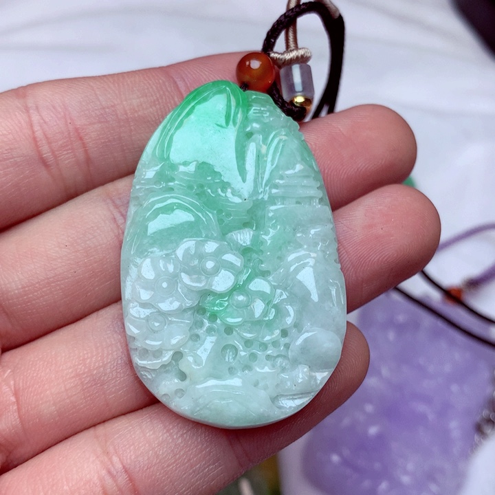 翡翠吊坠(不含链)未镶嵌