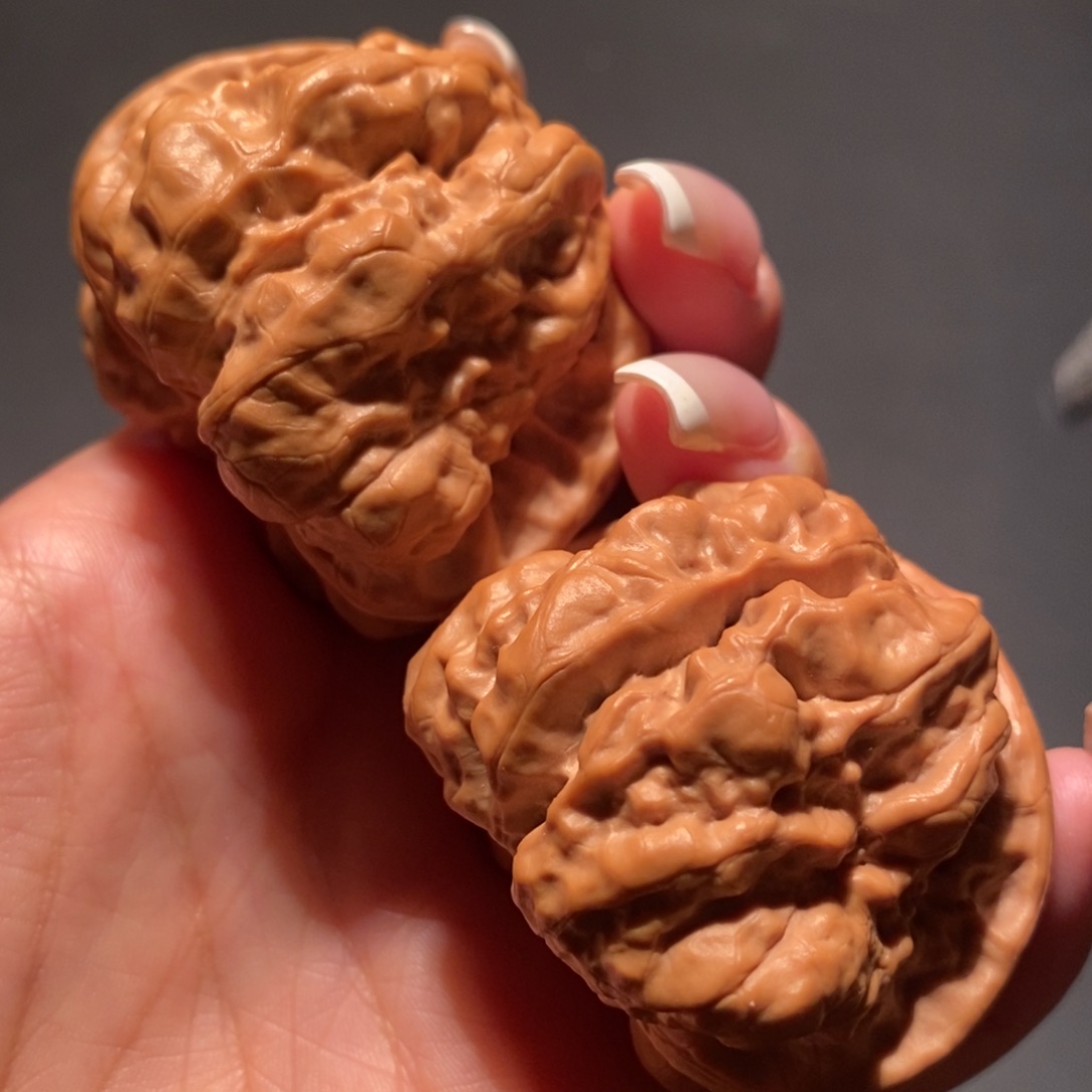 吊坠文玩核桃一****人