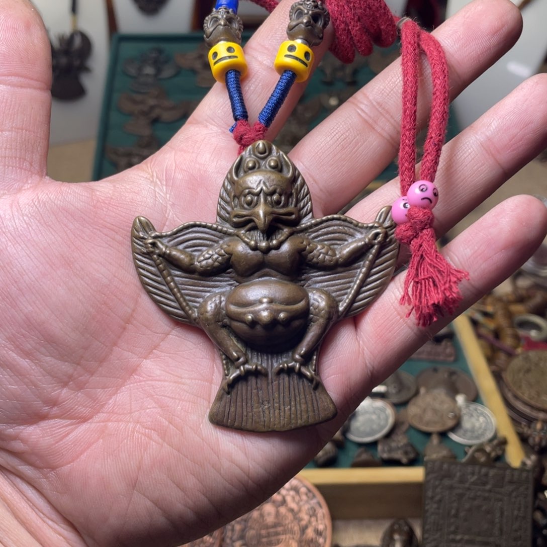 藏传大肚子大鹏鸟脖挂