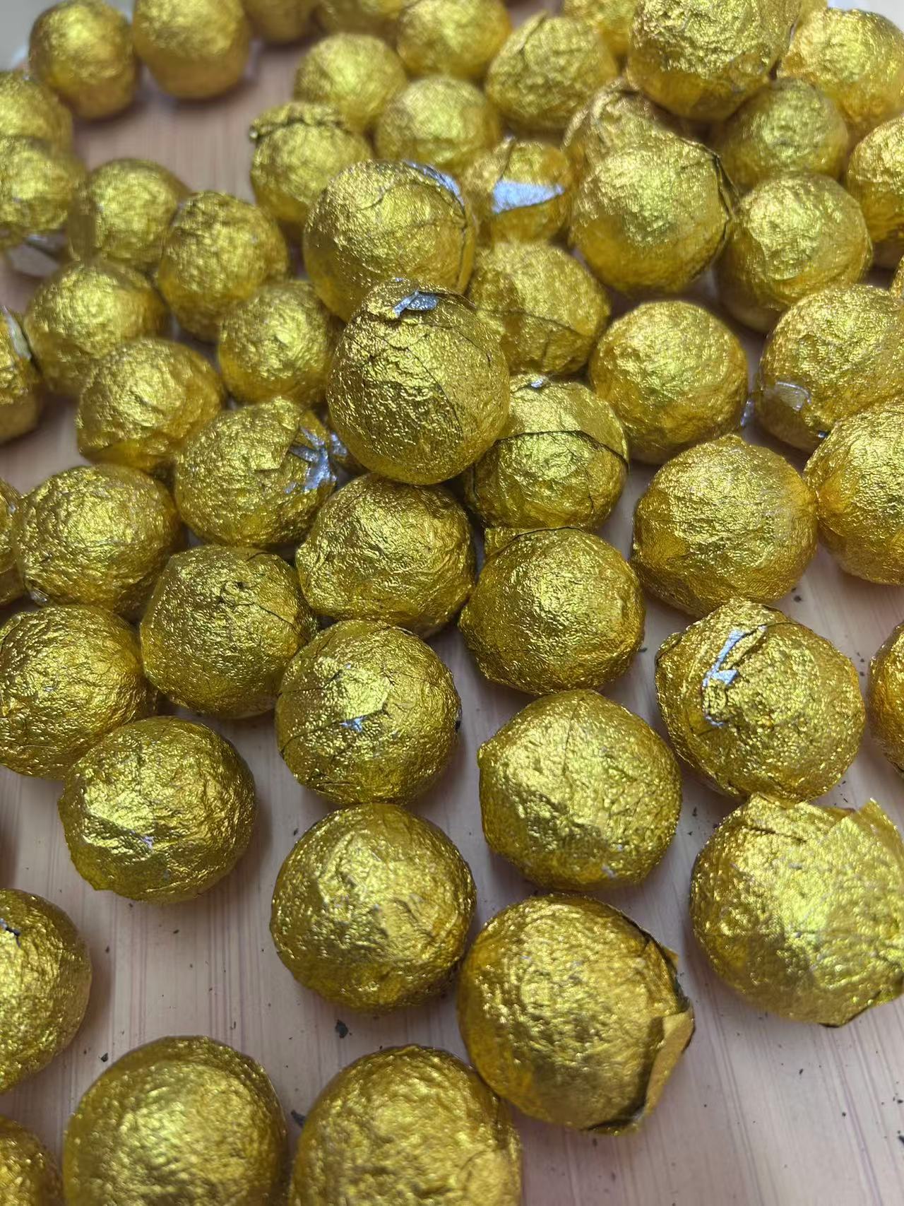 2023年磨烈古树龙珠普洱茶500g（生茶）