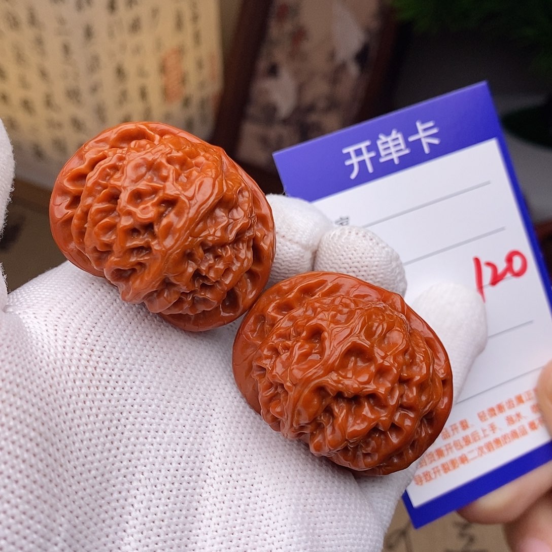 文玩核桃把件41宫灯120