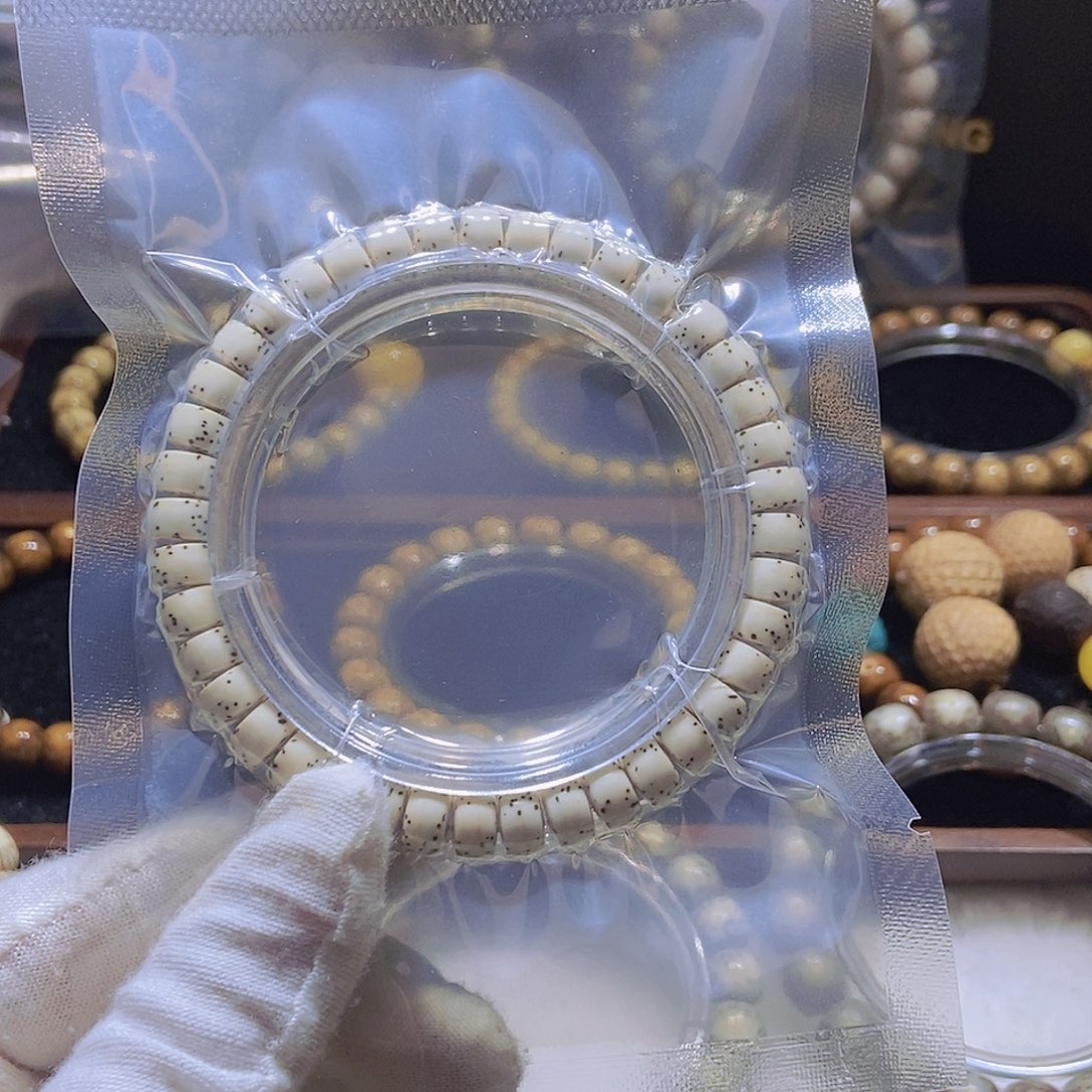 星月菩提手串厚切药片8x 5