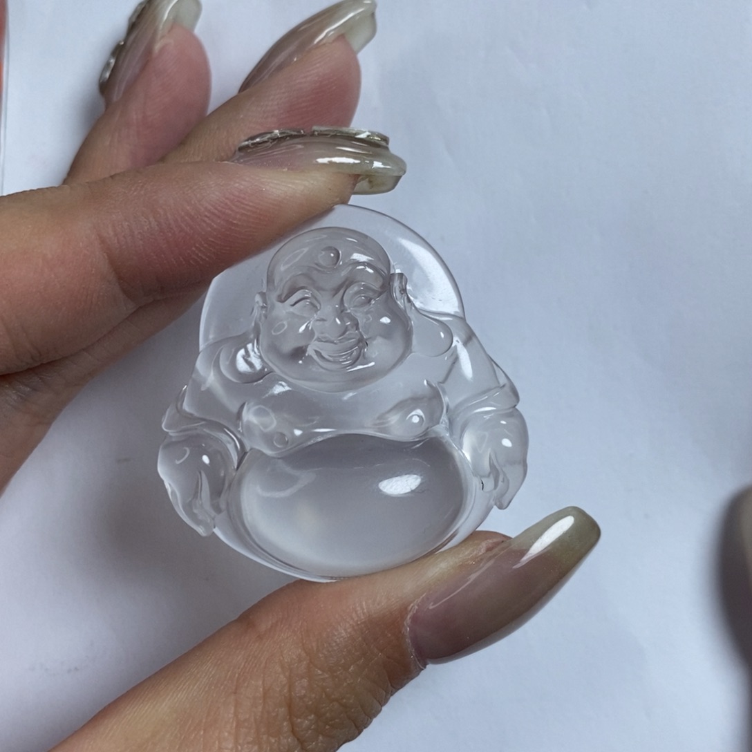 石英质玉黑钢佛公未镶嵌?****╭